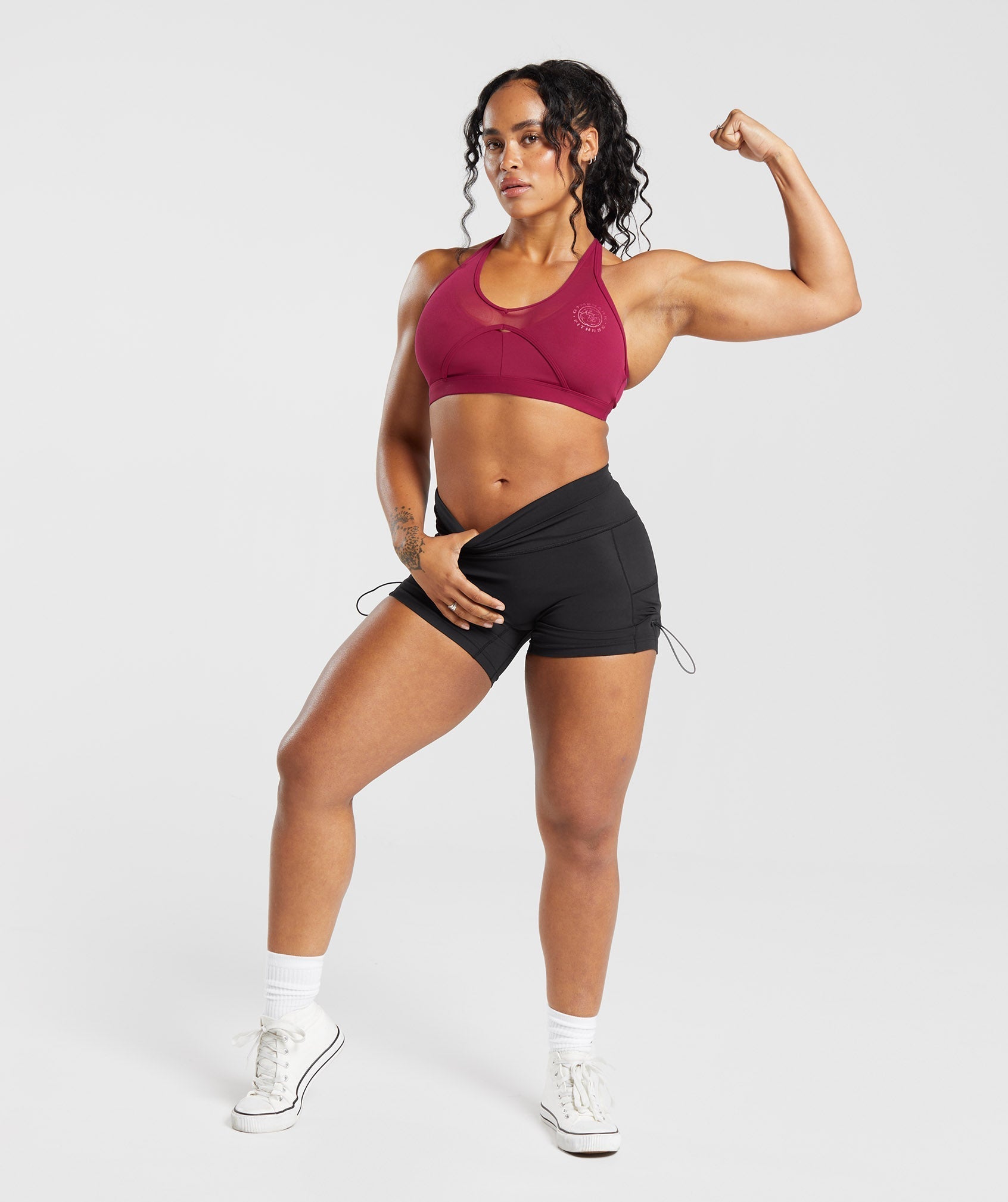 Pantalones cortos ajustados con el logotipo Legacy