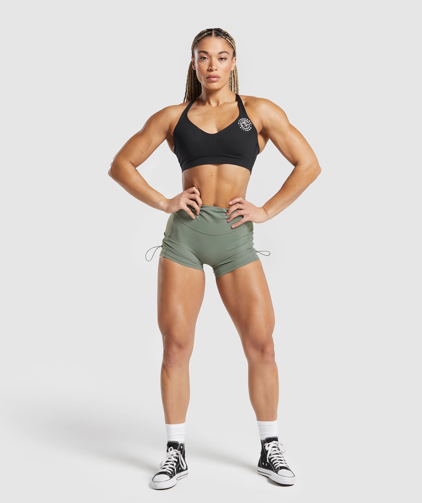 Pantalones cortos ajustados con el logotipo Legacy