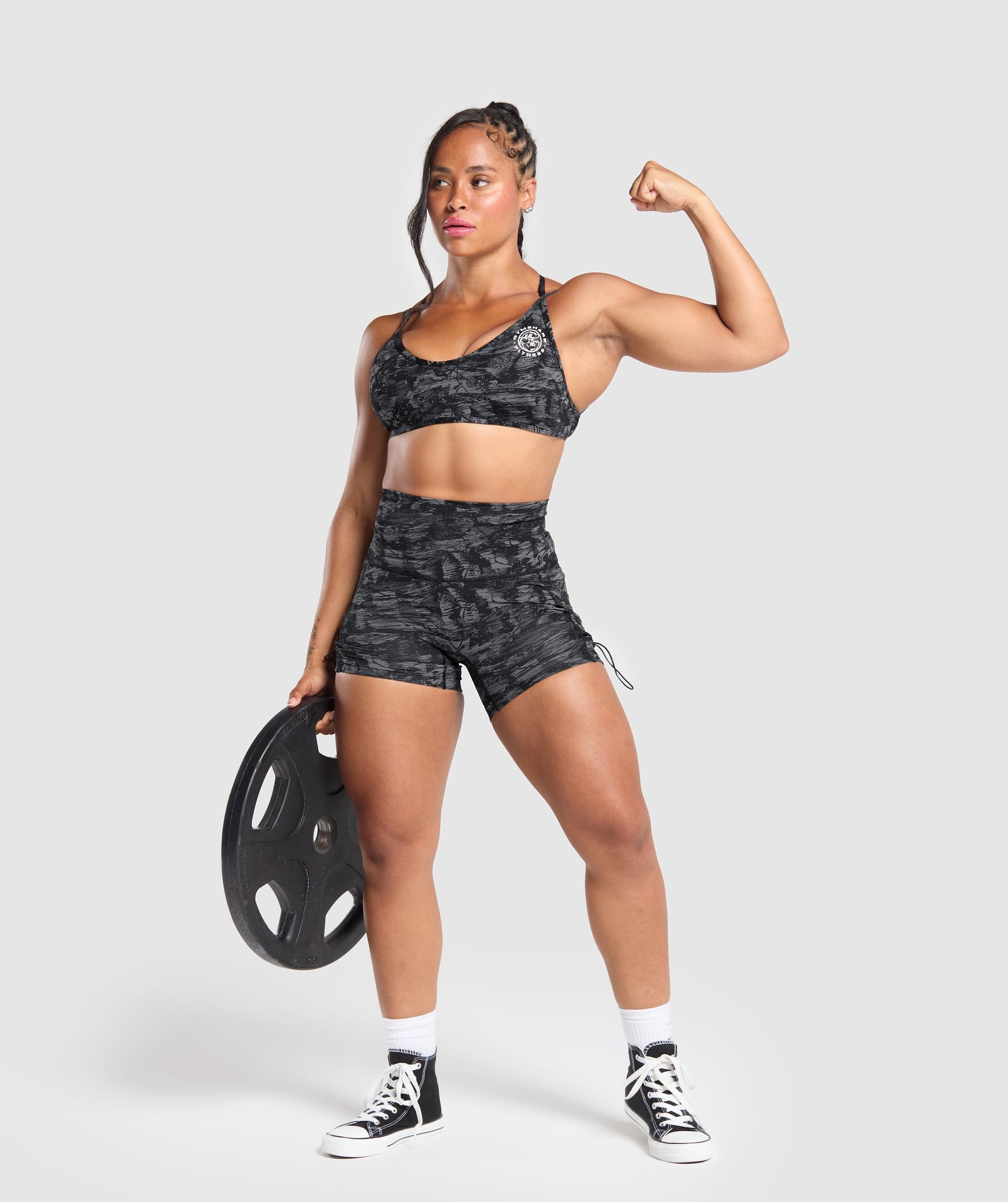 Pantalones cortos ajustados con el logotipo Legacy