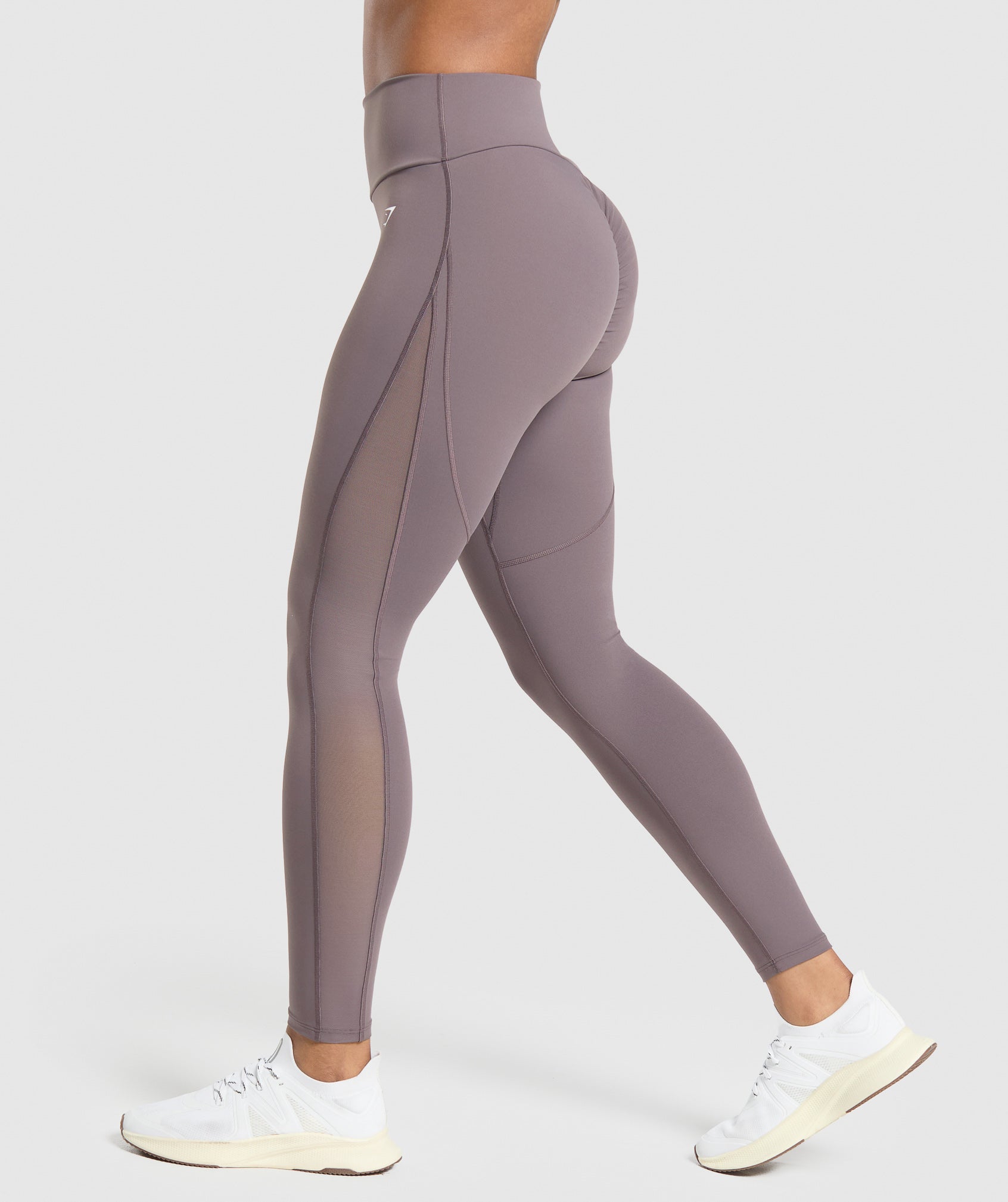 Leggings con colocación de malla