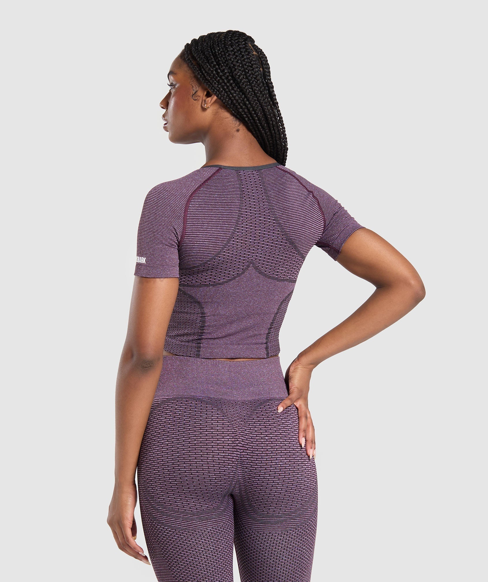 Top deportivo midi sin costuras