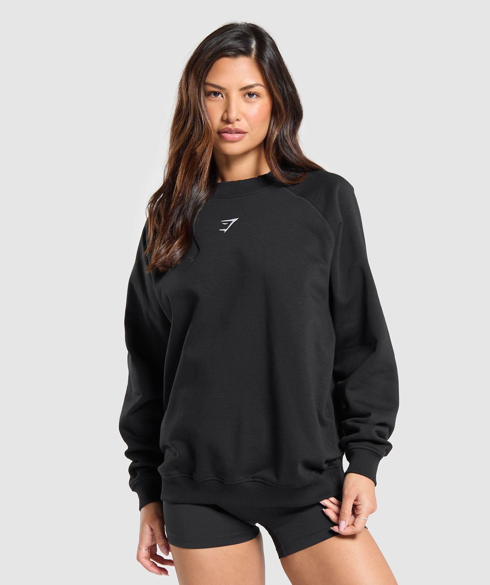 Sudadera polar de entrenamiento de gran tamaño
