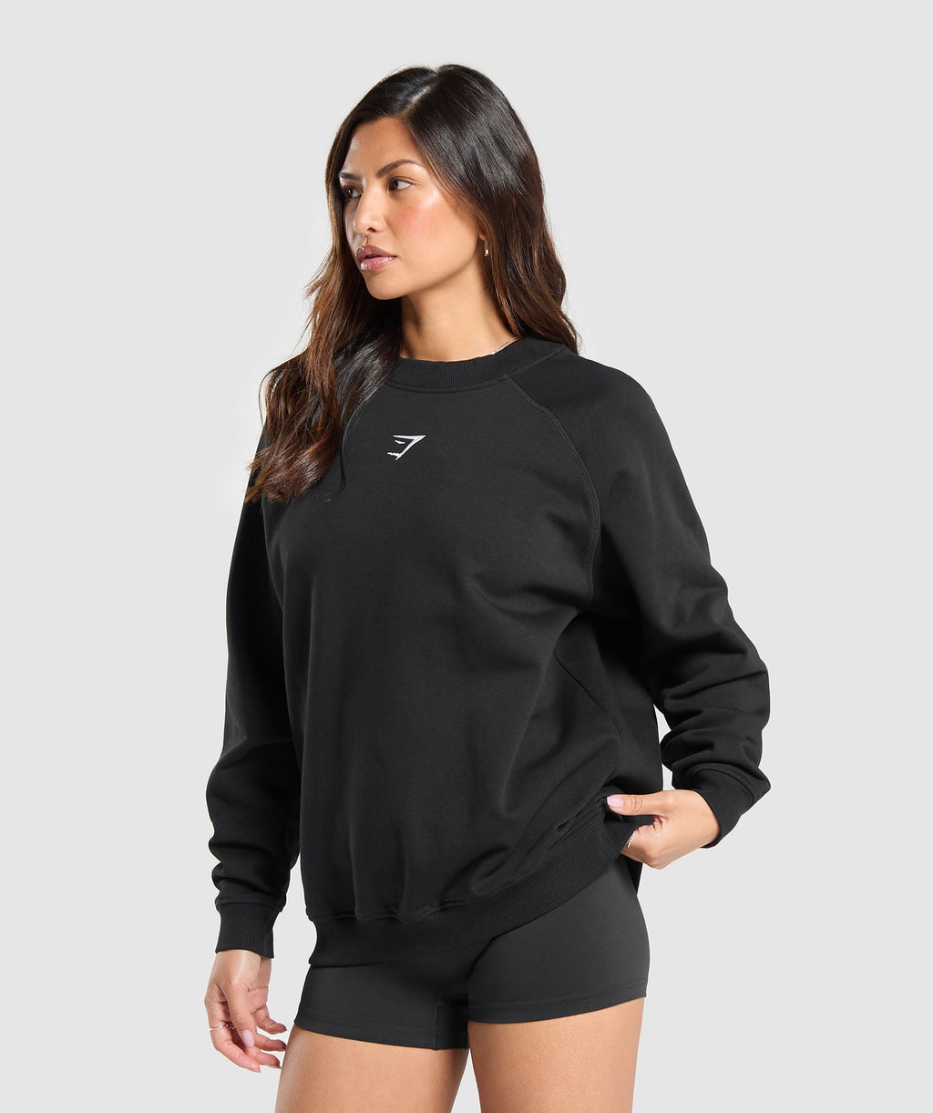 Sudadera polar de entrenamiento de gran tamaño