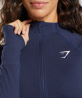 Chaqueta midi con cremallera Vital Seamless 2.0