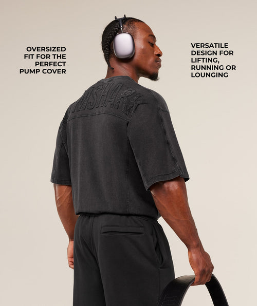 Camiseta lavada a presión