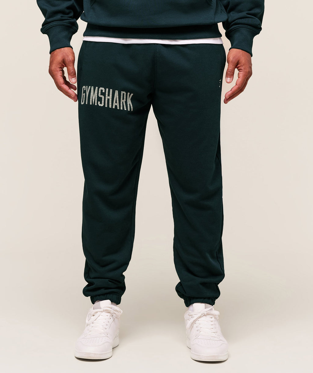 Jogger gráfico desgastado
