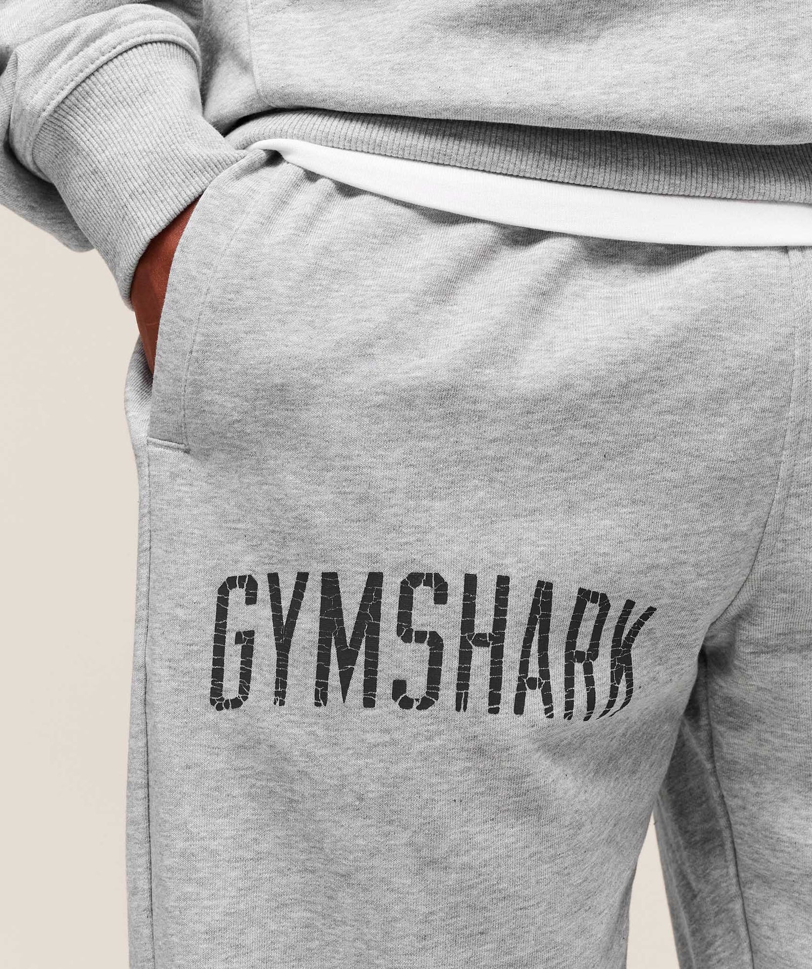 Jogger gráfico desgastado