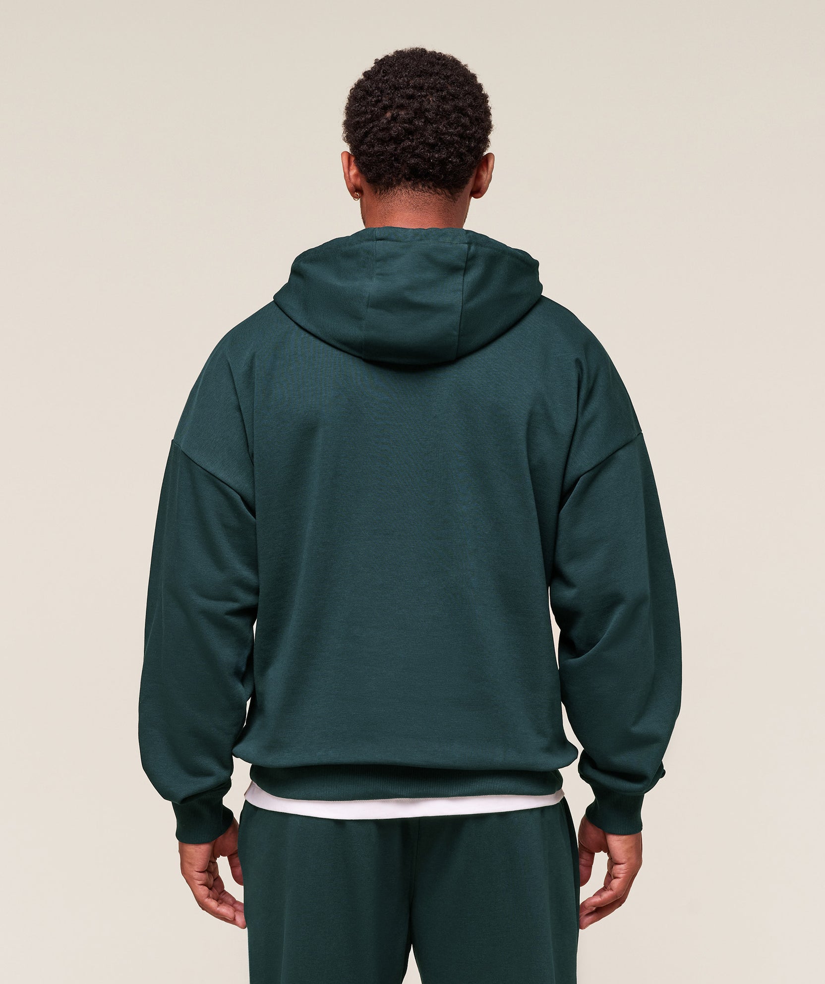 Sudadera con capucha gráfica desgastada