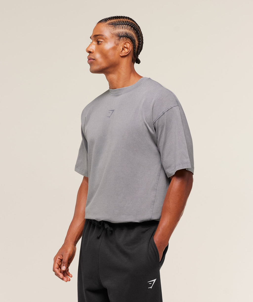 Camiseta lavada a presión