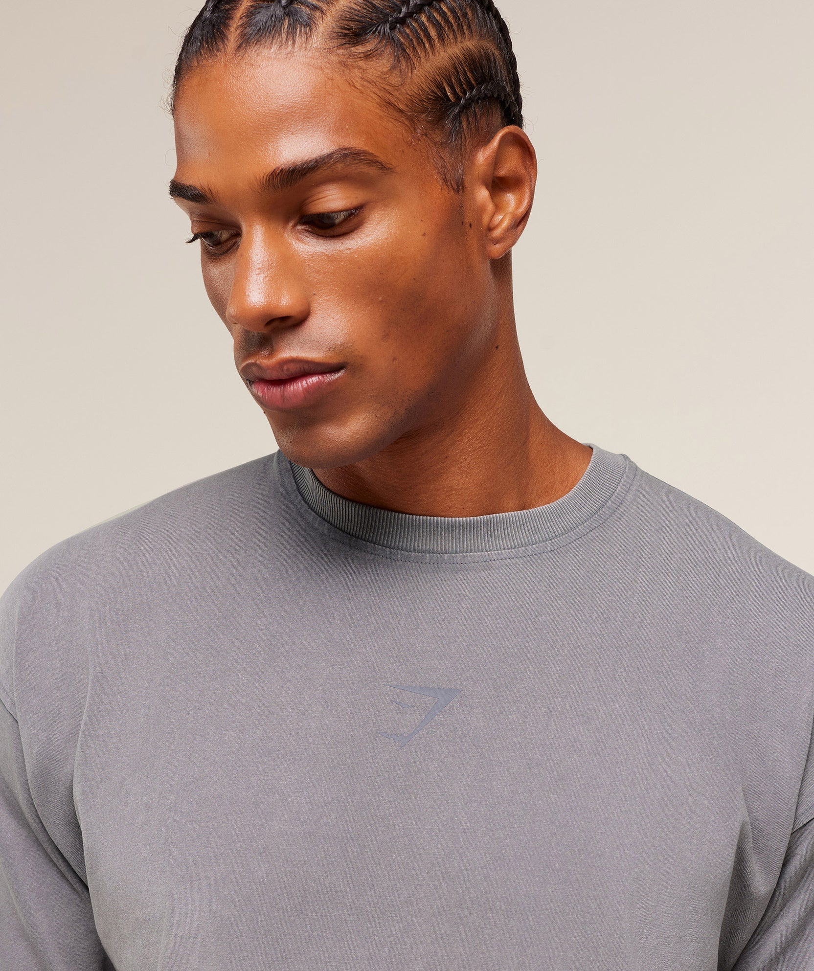 Camiseta lavada a presión